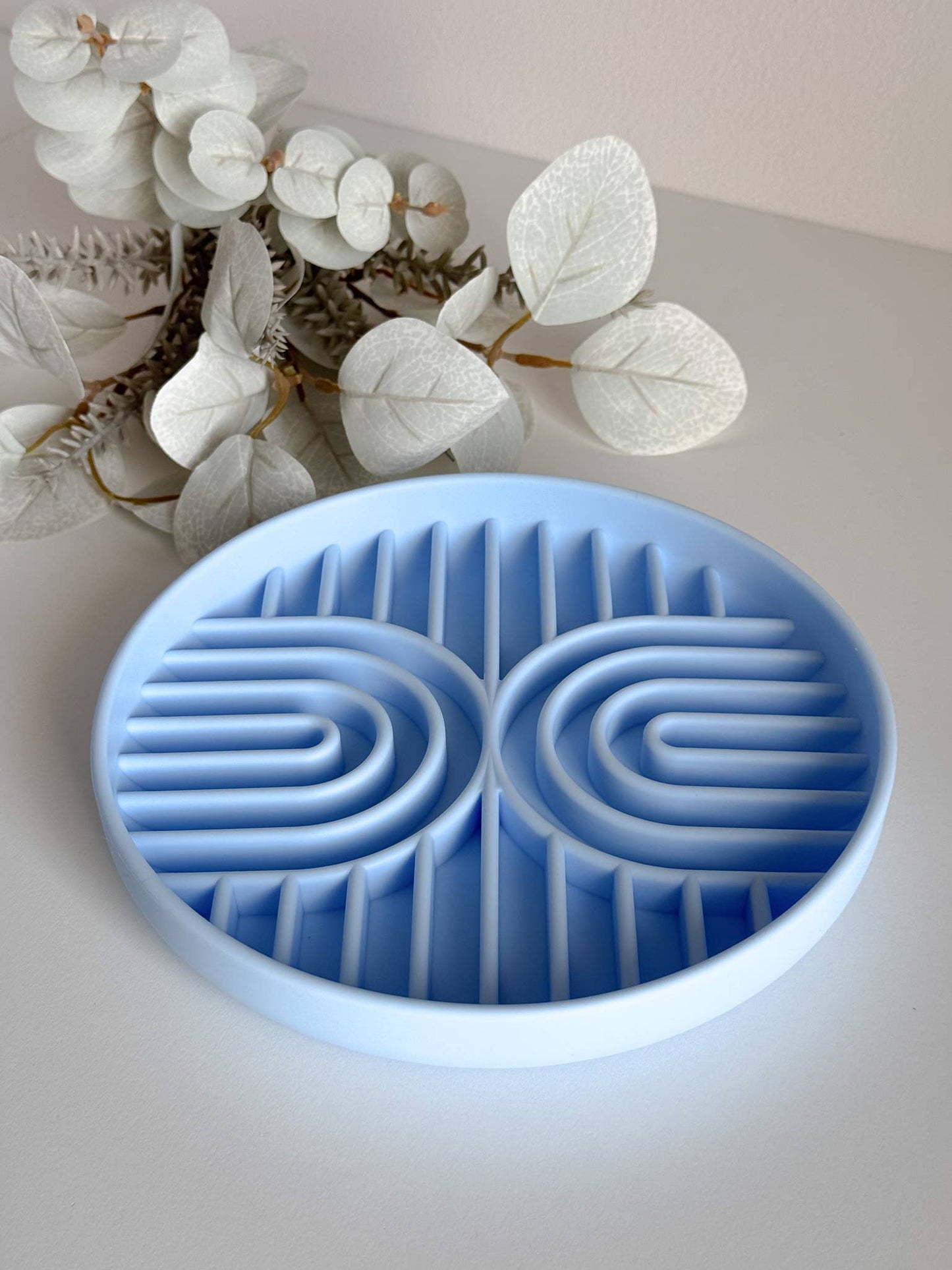 Tapis de léchage arc en ciel