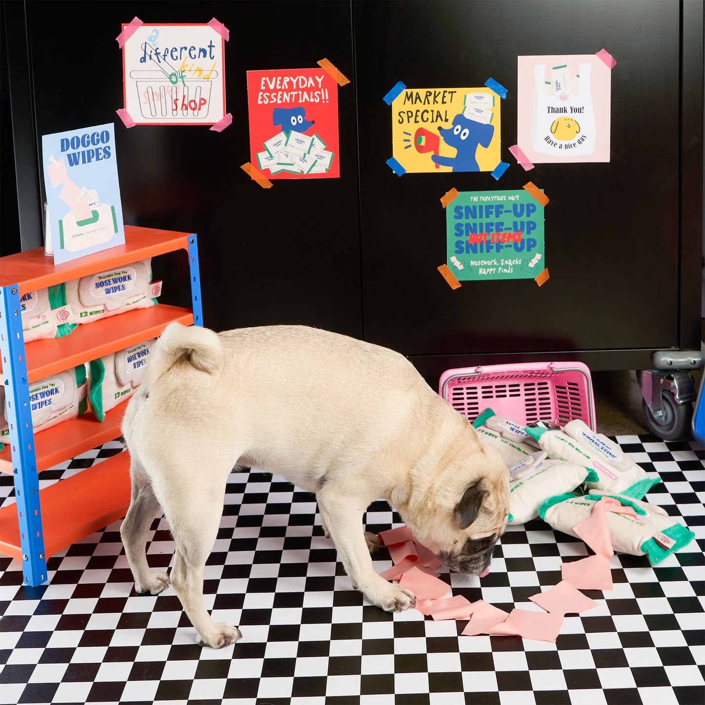 Jouet de fouille - Lingettes Doggo Wipe