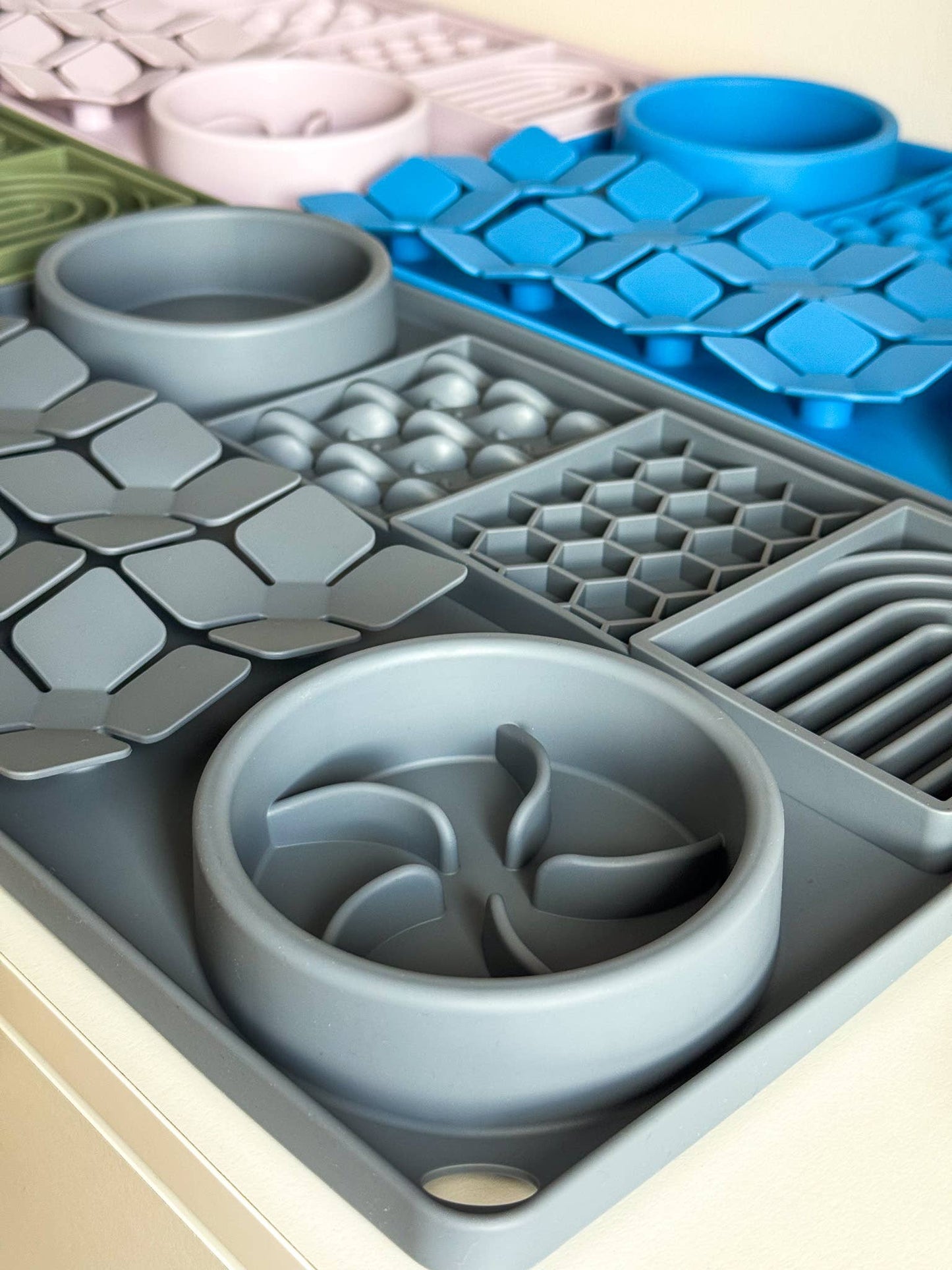 Tapis de léchage xxl pourpre