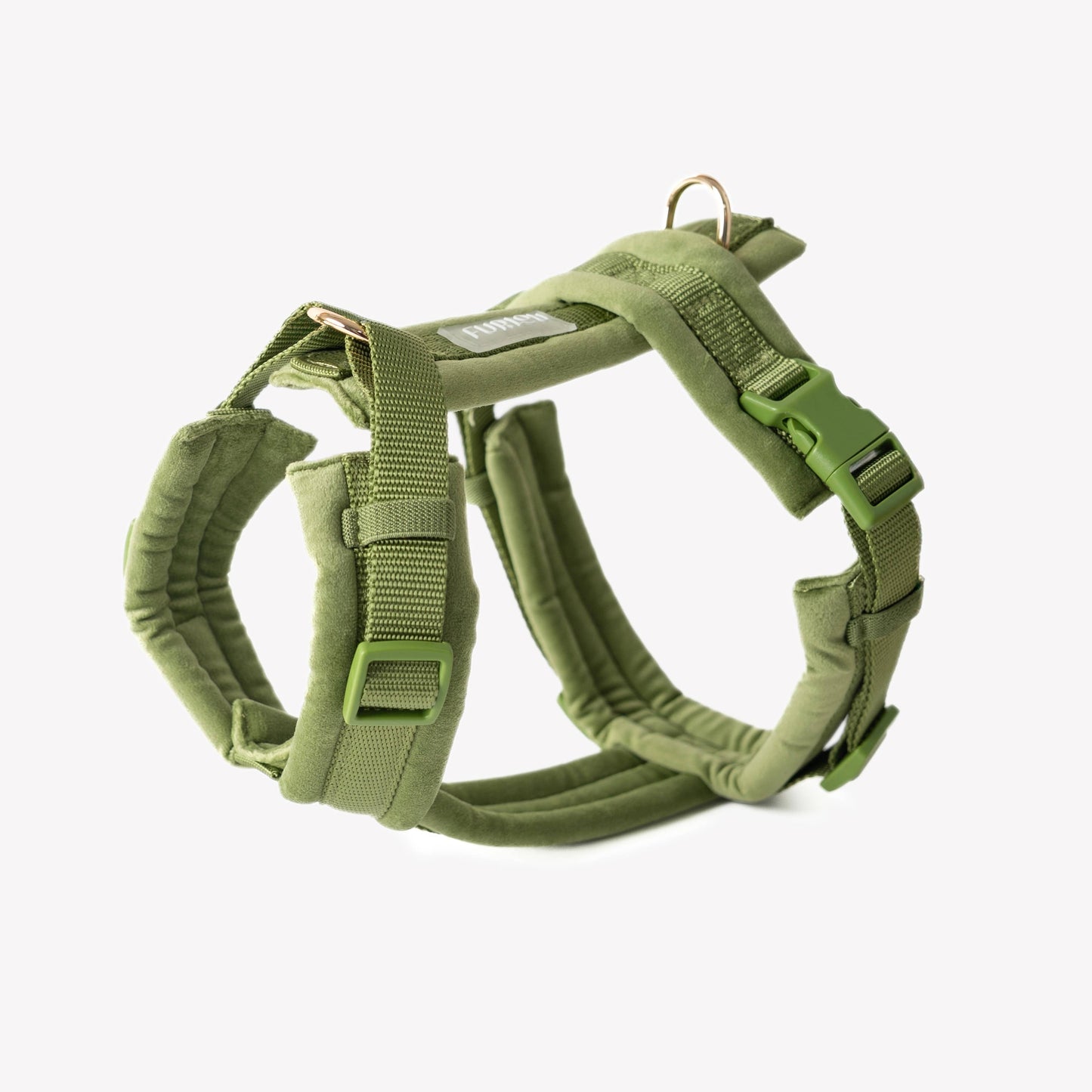 Harnais pour chien en velours