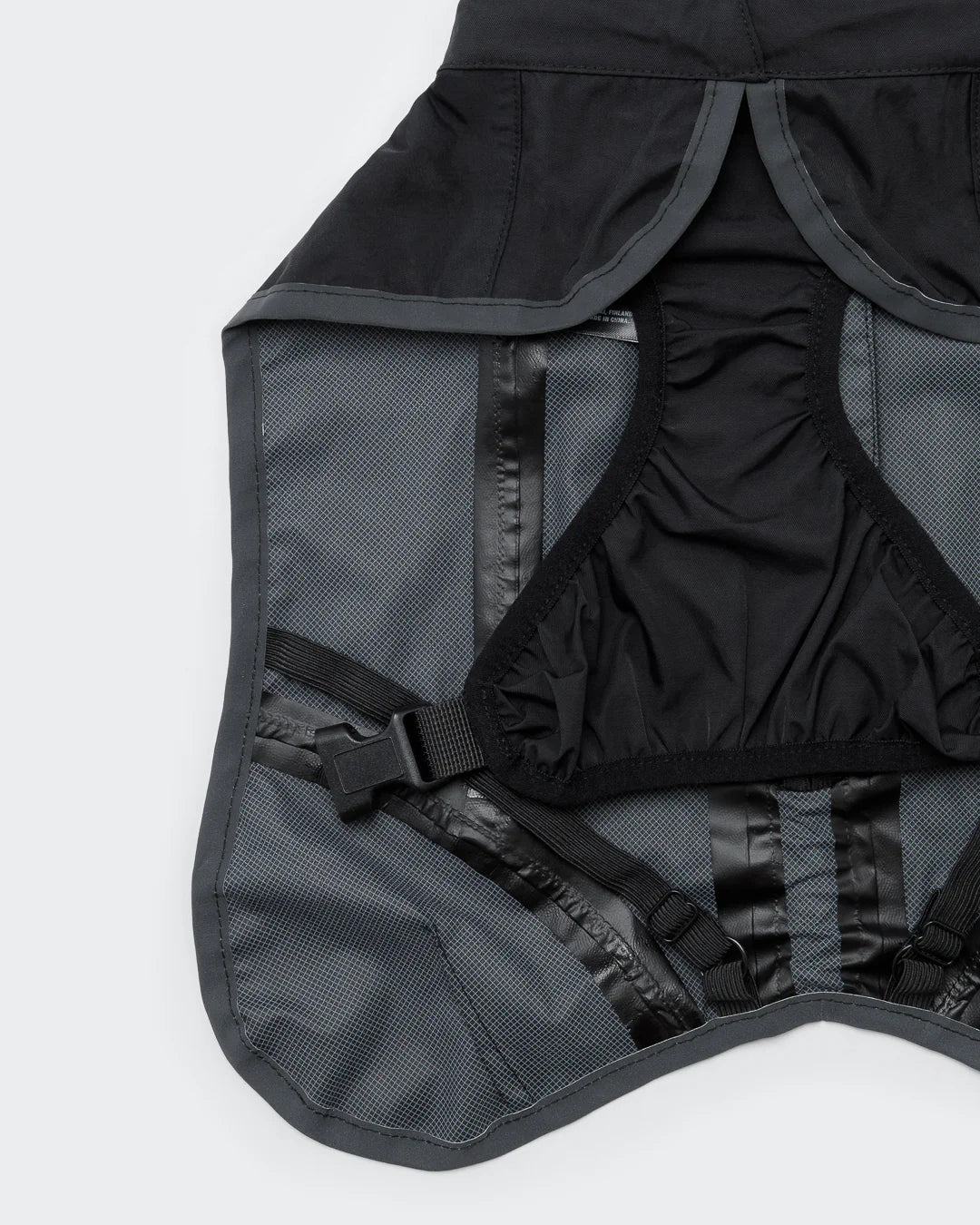Imperméable réfléchissant noir