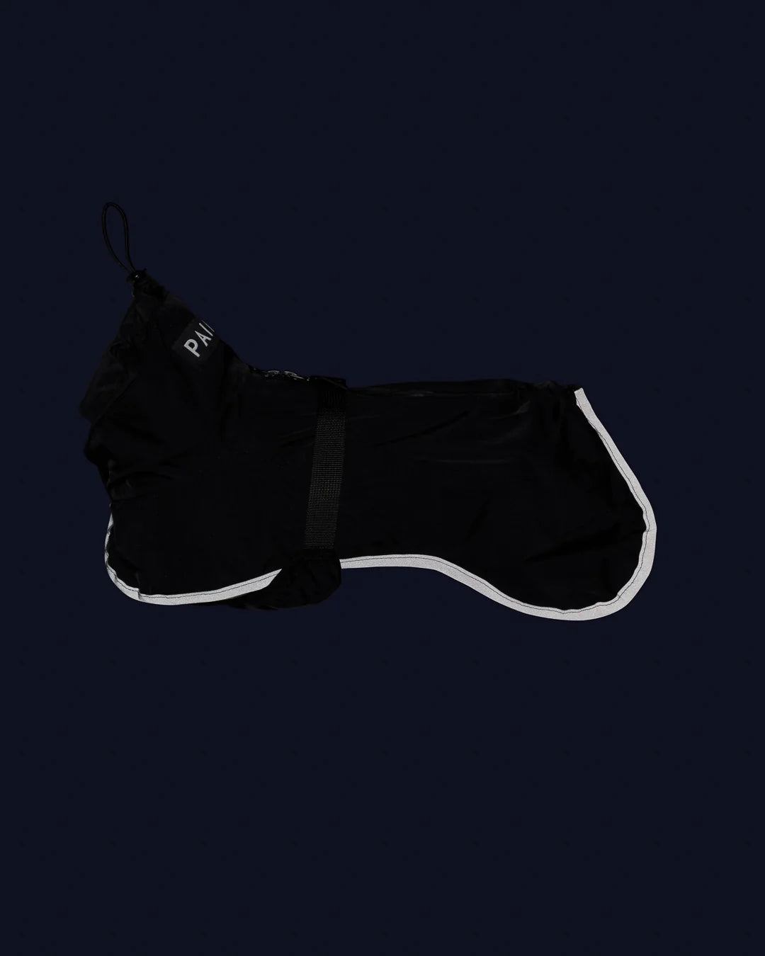 Imperméable réfléchissant noir