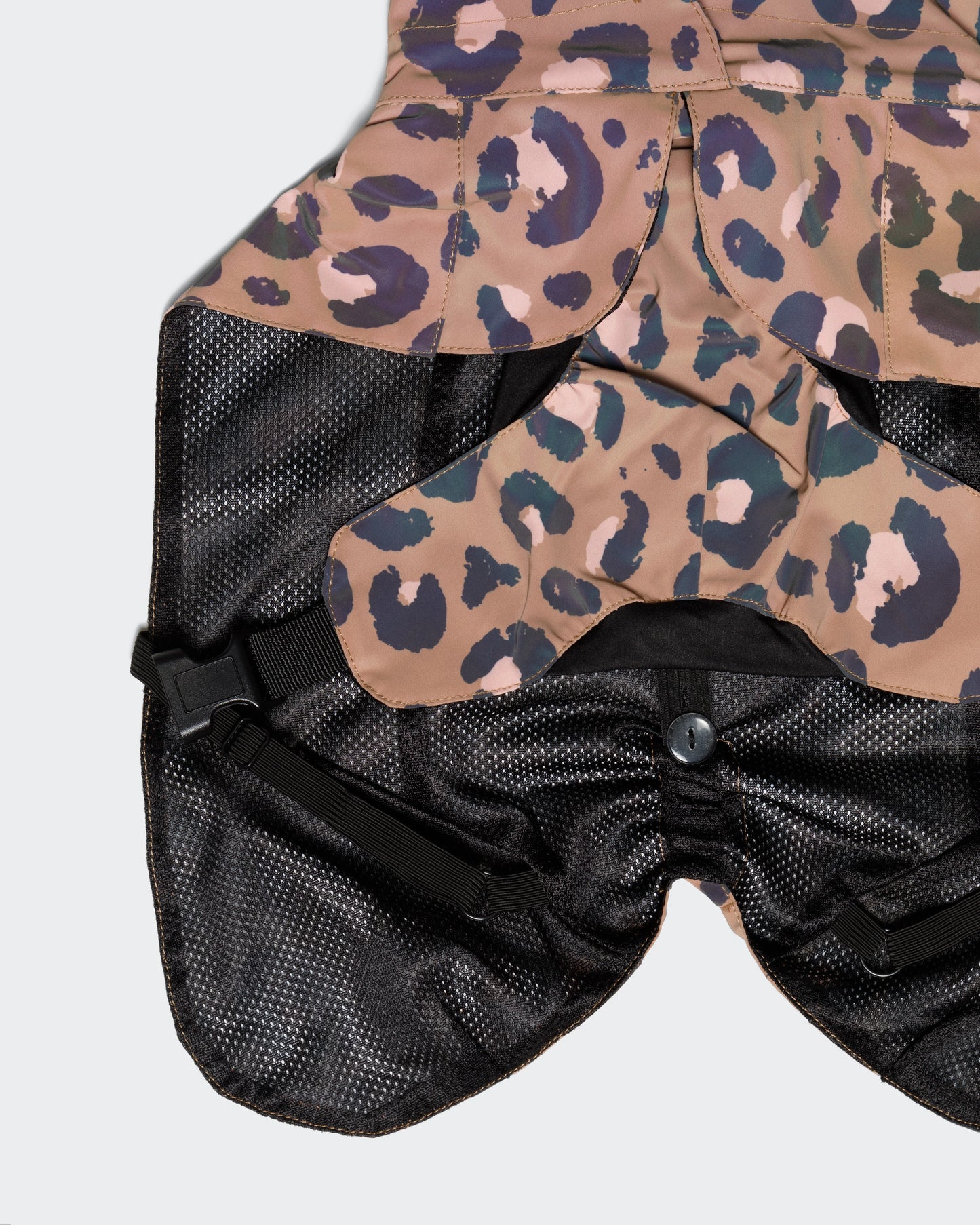 Imperméable réfléchissant léopard