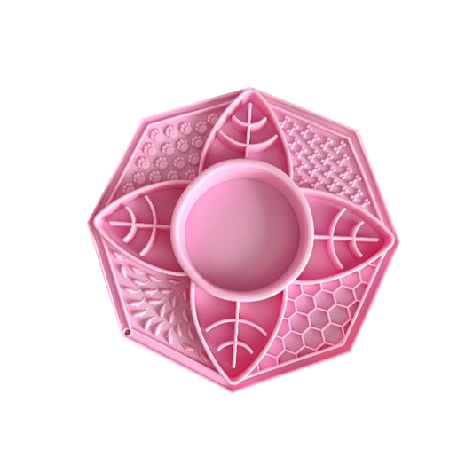 Tapis de léchage Lotus