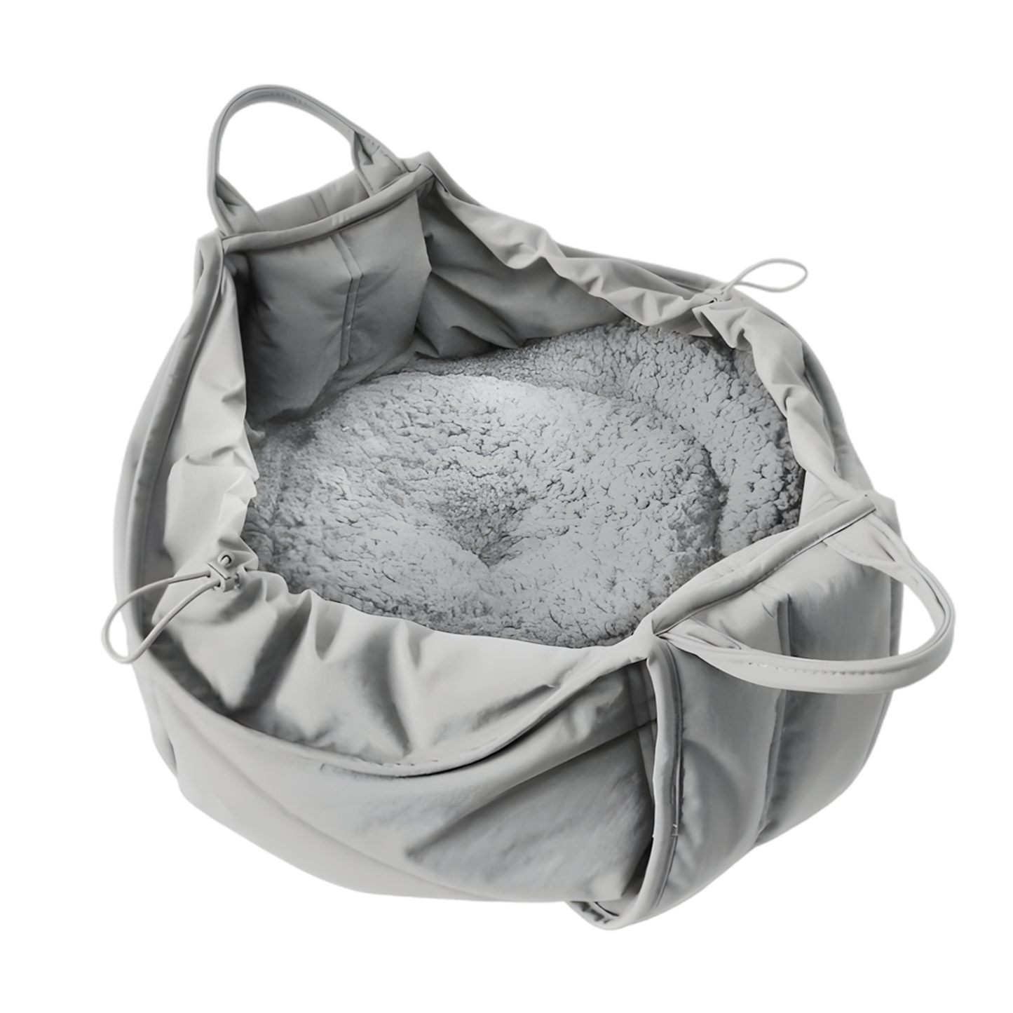 2-en-1 Sac de Transport Bandoulière et Panier Réversible