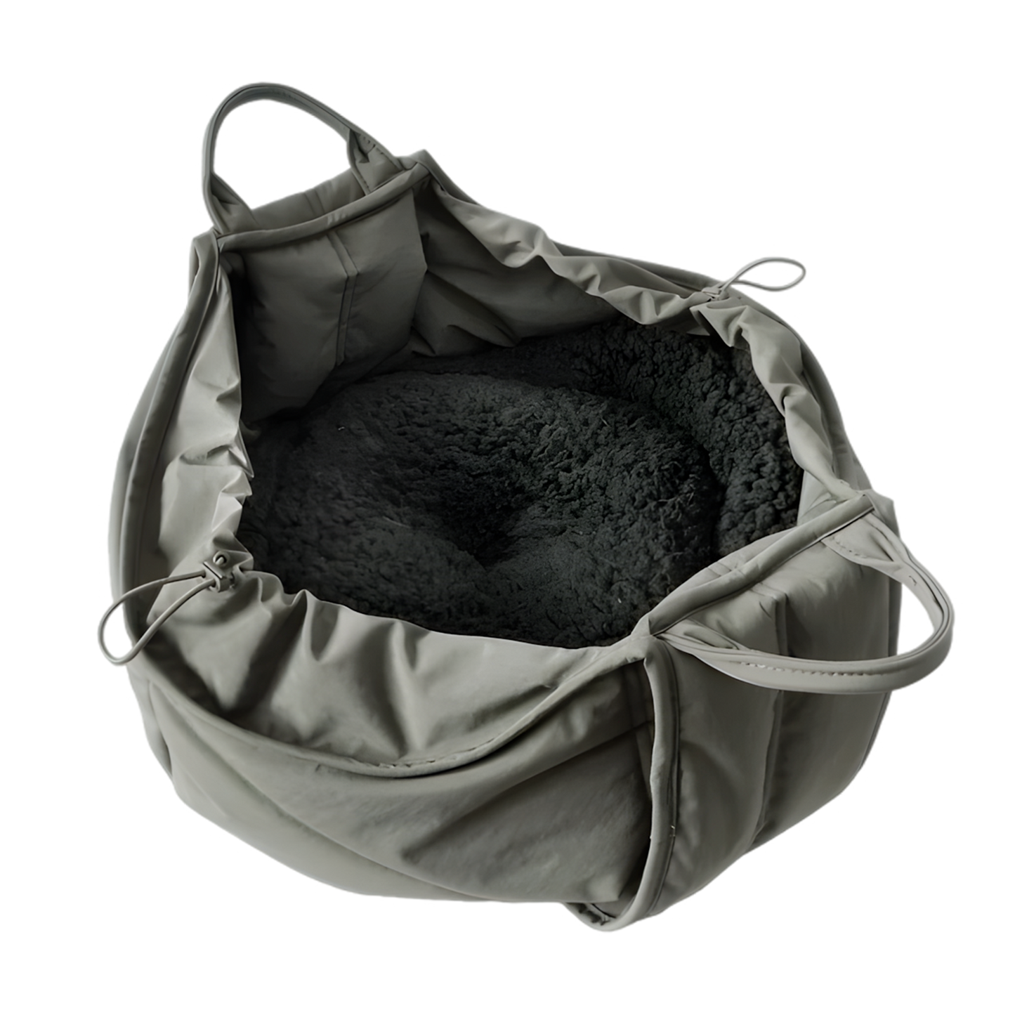 2-en-1 Sac de Transport Bandoulière et Panier Réversible