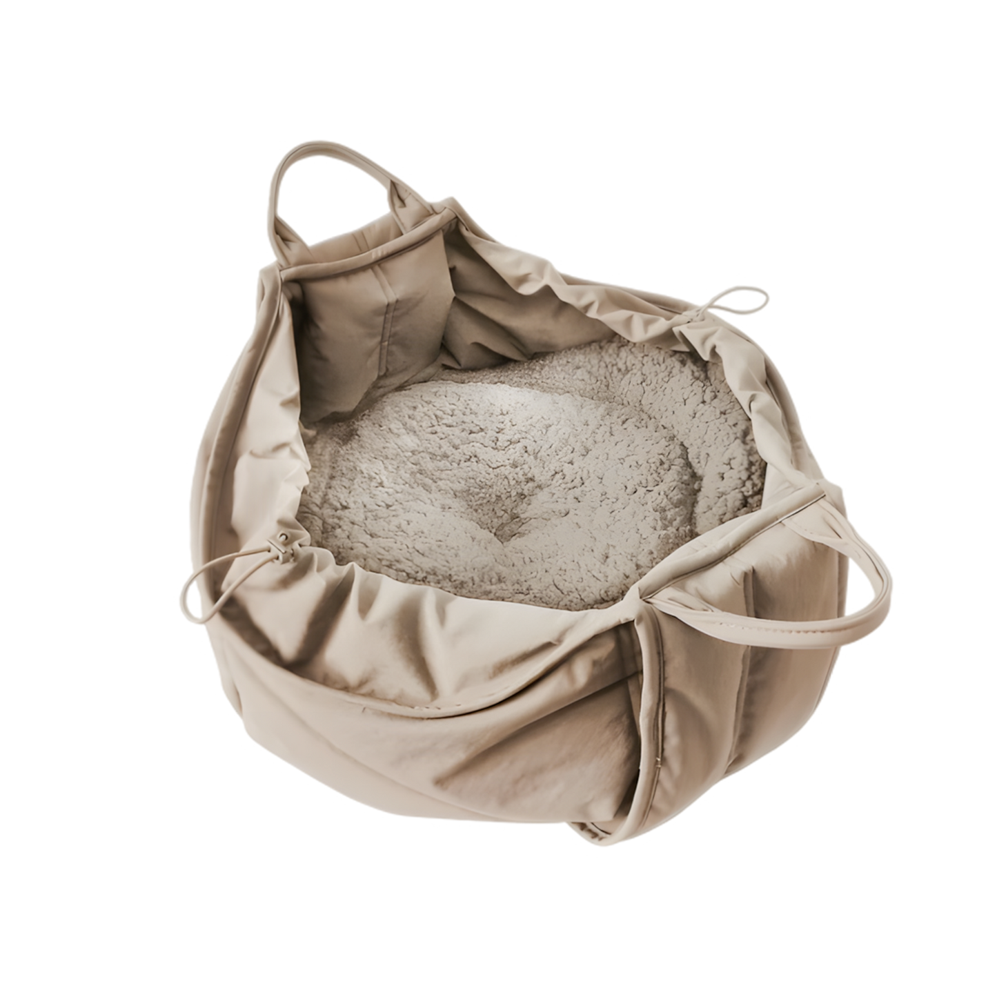 2-en-1 Sac de Transport Bandoulière et Panier Réversible