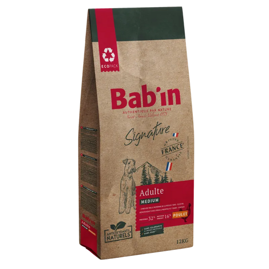 Babin Adulte Medium Poulet  3kg