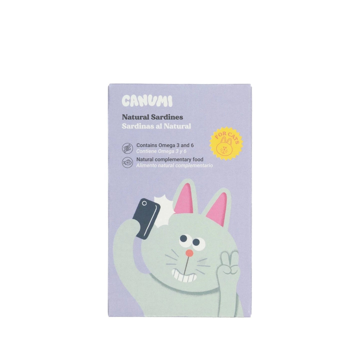 Conserves de poissons naturels pour chat