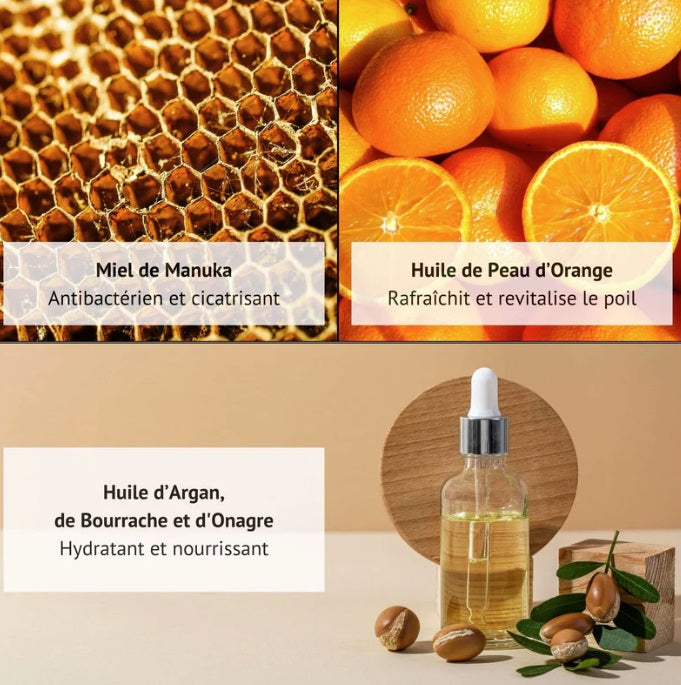 Shampoing Purifiant pour Chien au Miel de Manuka 200 mL