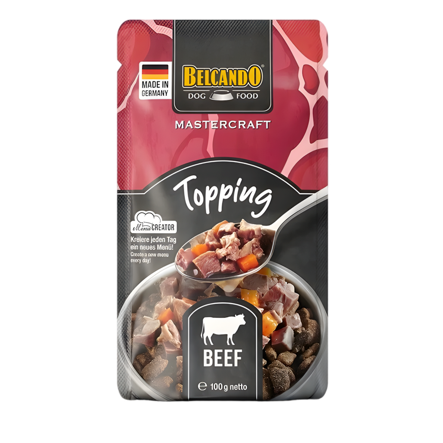 Topping avec Bouillon pour Chien - Boeuf et Carottes