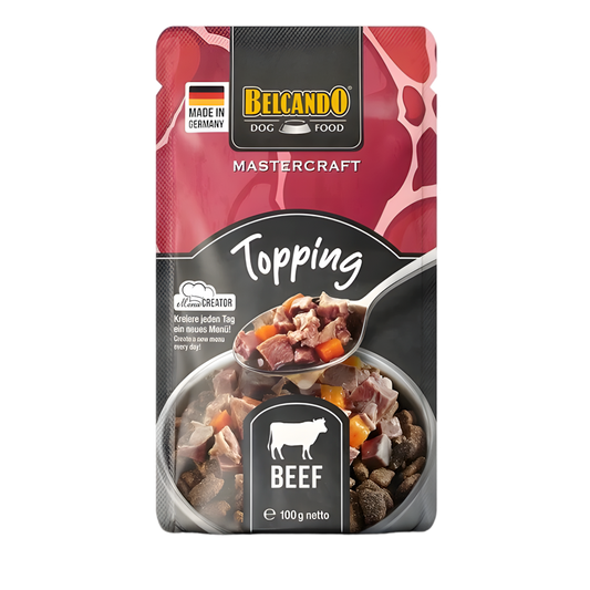 Topping avec Bouillon pour Chien - Boeuf et Carottes