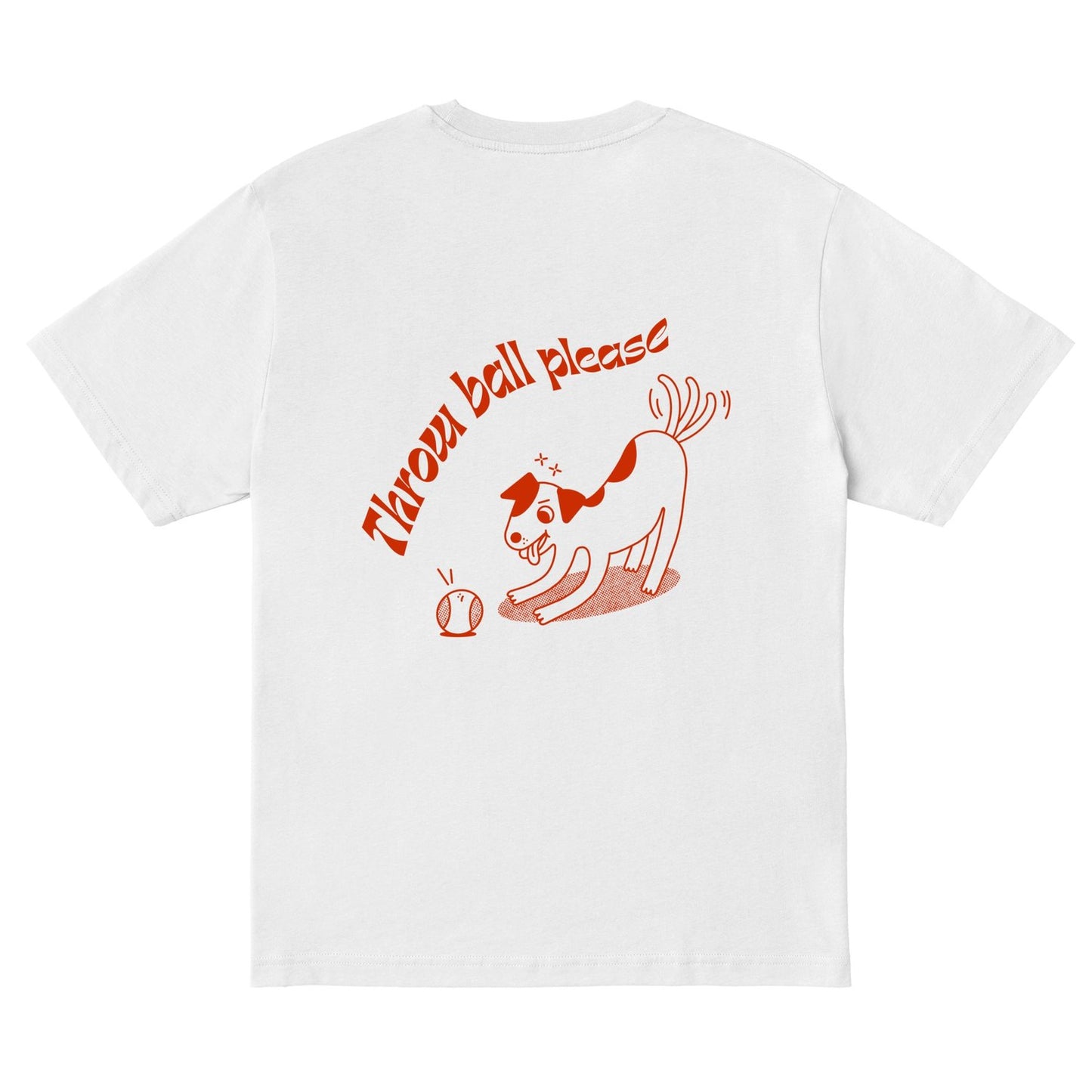 T-shirt manches courtes Throw Ball Please