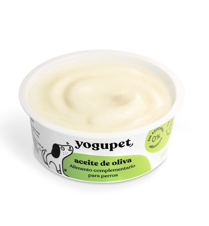 Yaourt pour Chien - Classique Huile d'Olive 110g